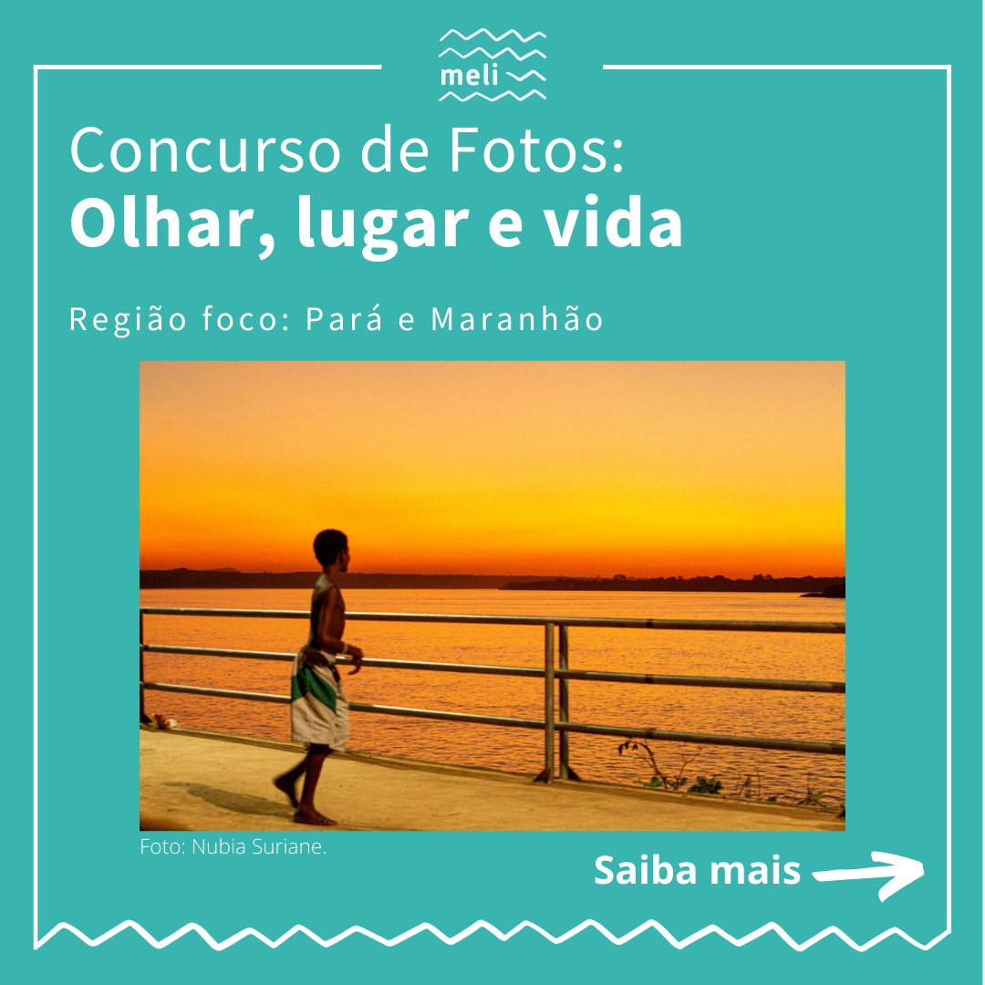 MeliConecta's tweet photo. Chamando fotógrafos amadores conectados com a região foco da nossa jornada esse ano: Maranhão e Pará.

Envie a foto com um paragrafo respondendo "por que sua visão é importante e deve alcançar pessoas no mundo todo?" antes do dia 8 de maio

Mais em: 
https://t.co/kL5Re0bBJl https://t.co/0cSzK95m2e