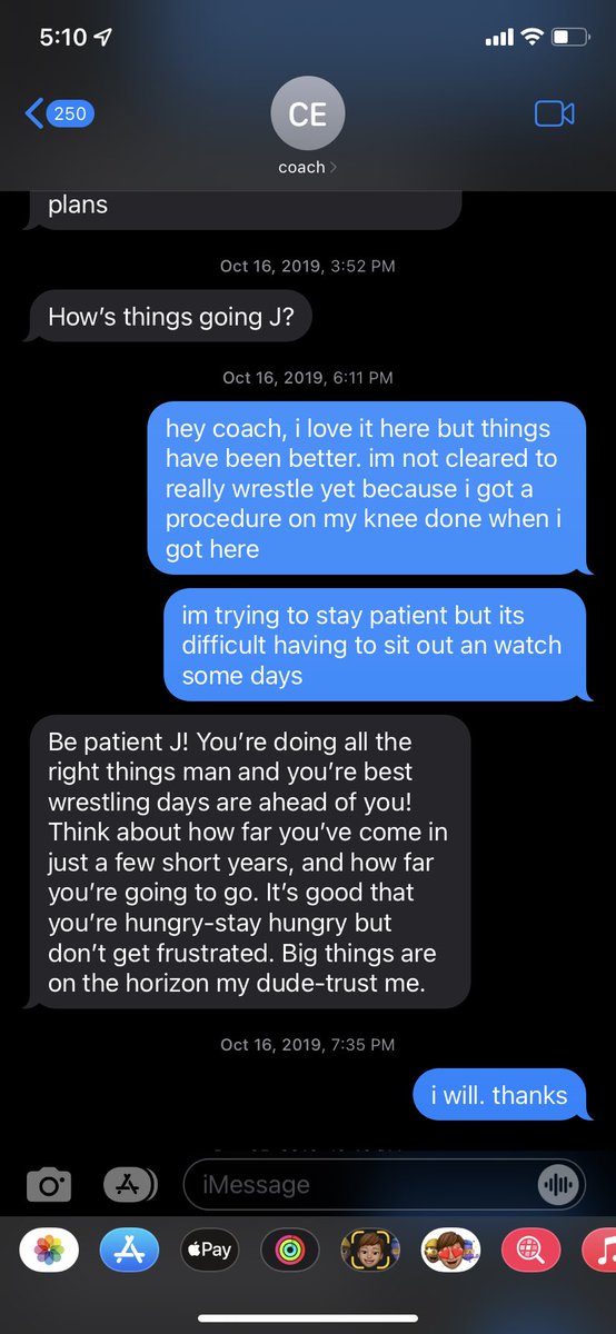 congrats coach Burnett on retirement. Thanks for always believing in me 💯<a href="/WrestlingElyria/">Elyria Wrestling</a>