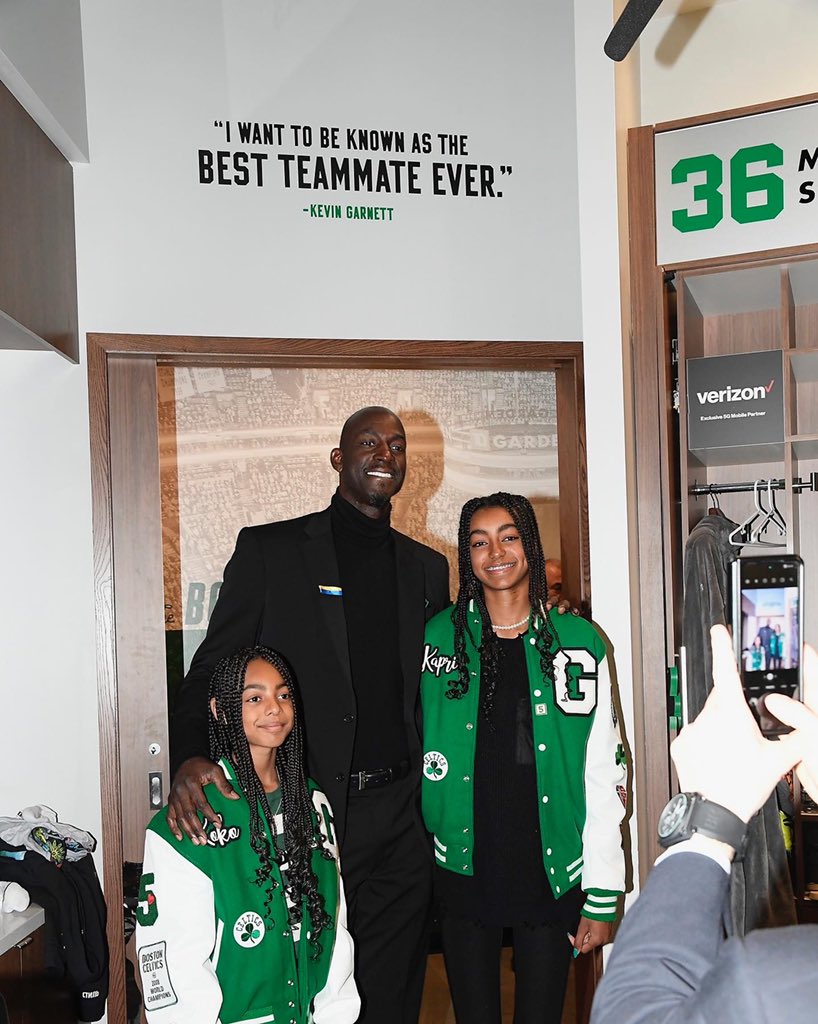 KG will always have a spot in the lockerroom now