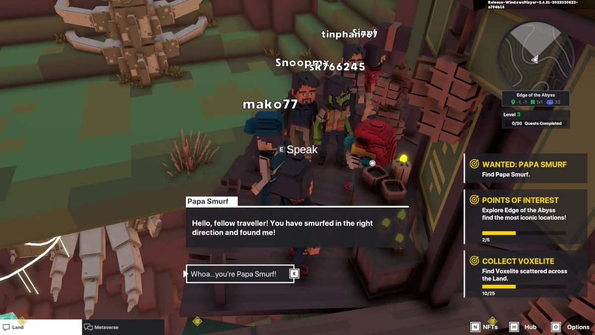 kdi3341's tweet photo. @TheSandboxGame I just participated in the daily #SandboxAlphaS2Contest for a chance to earn up to 1,000 $SAND! Starting March 11 - Find Papa Smurf. Check out my screenshot below! 👇 #SandboxAlphaS2 https://t.co/9W6WOdtBrz