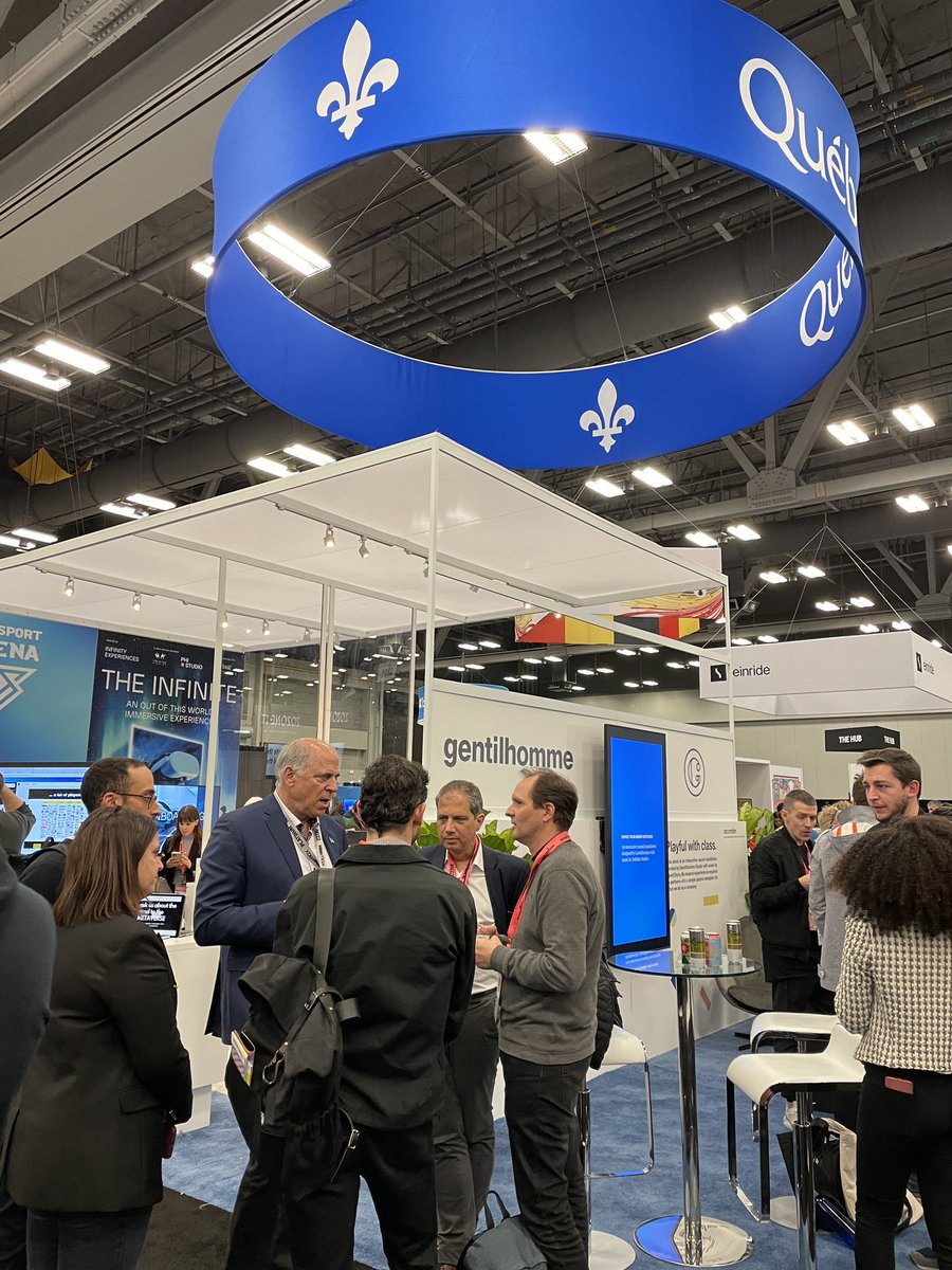 FredRossiExport's tweet photo. A very active day for the @LaFrenchTech delegation on @sxsw with the visit of French Ambassador @Ph_Etienne @franceintheus, BtoB gathering with our friends from Quebec (merci au ministre MinFitzgibbon) and the @Bpifrance support to #FrenchTouch industries. Playful and promising ! https://t.co/n6F89L3cmj