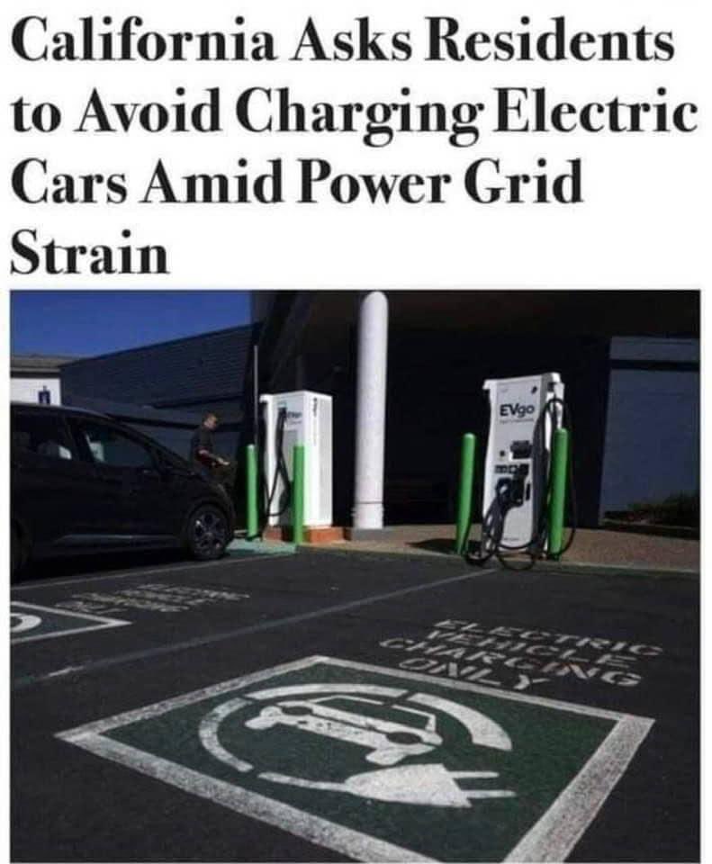 Electric cars are the answer. 😂