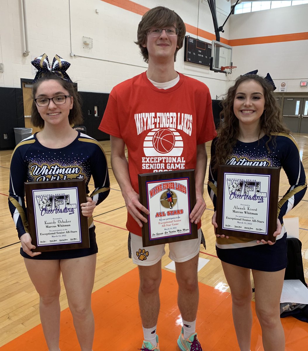 MWWildcats's tweet photo. Congrats to Kassidy, Alanah and Connor. Closing out their careers with the Exceptional Senior game.  Awesome.  #greatdaytobeawildcat https://t.co/tLG0GGma7t
