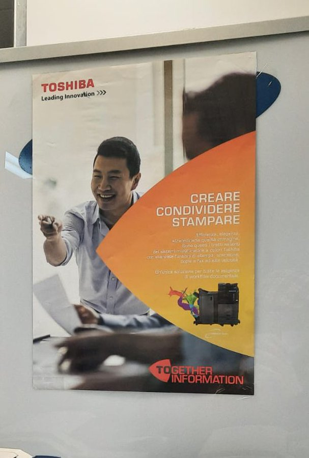 Toshiba, whatever you paid for this photo, I guarantee you I would have endorsed you for less. Now we are enemies.