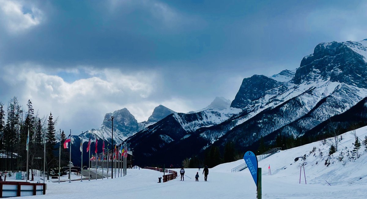 Bumble_and_Bee's tweet photo. One last ski at the Canmore Nordic Center. It’s a great facility with fabulous ski trails for all abilities... from Olympic-level to recreational. Put this on your list of must-do ski areas! https://t.co/gXjWVxfPb7