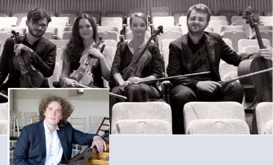 CRBO_BoxOffice's tweet photo. 7.30pm this Friday #Truro #Truro3Arts @fitzroyquartet , string quartet and @roman_kosyakov, piano. #BookNow > https://t.co/3AYcQnsEdu or Phone @CRBO_BoxOffice or #Buy @VisitTruro https://t.co/QbD5SKT2Vg