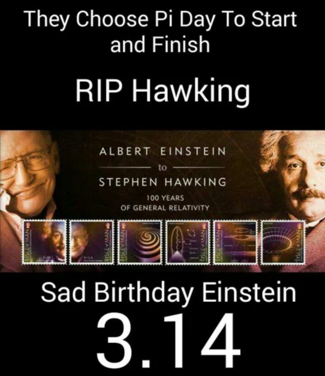 wajidsamikhan's tweet photo. So Einstein was wrong when he said, "God does not play dice." Consideration of black holes suggests, not only that God does play dice, but that he sometimes confuses us by throwing them where they can't be seen.

--Stephen Hawking

#PiDay #albertEinstein #stephenhawking https://t.co/A8qzoKmdNY