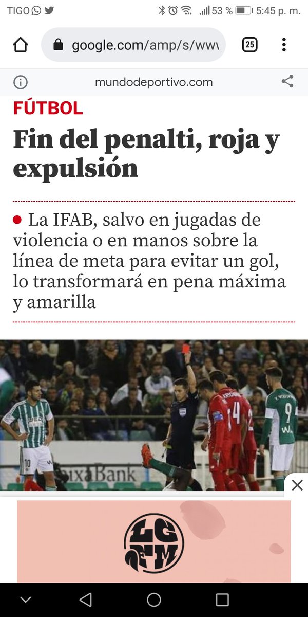 edunimbley's tweet photo. @miguelremon esto fue lo ultimo de la IFAB https://t.co/l8kp9AzDS5