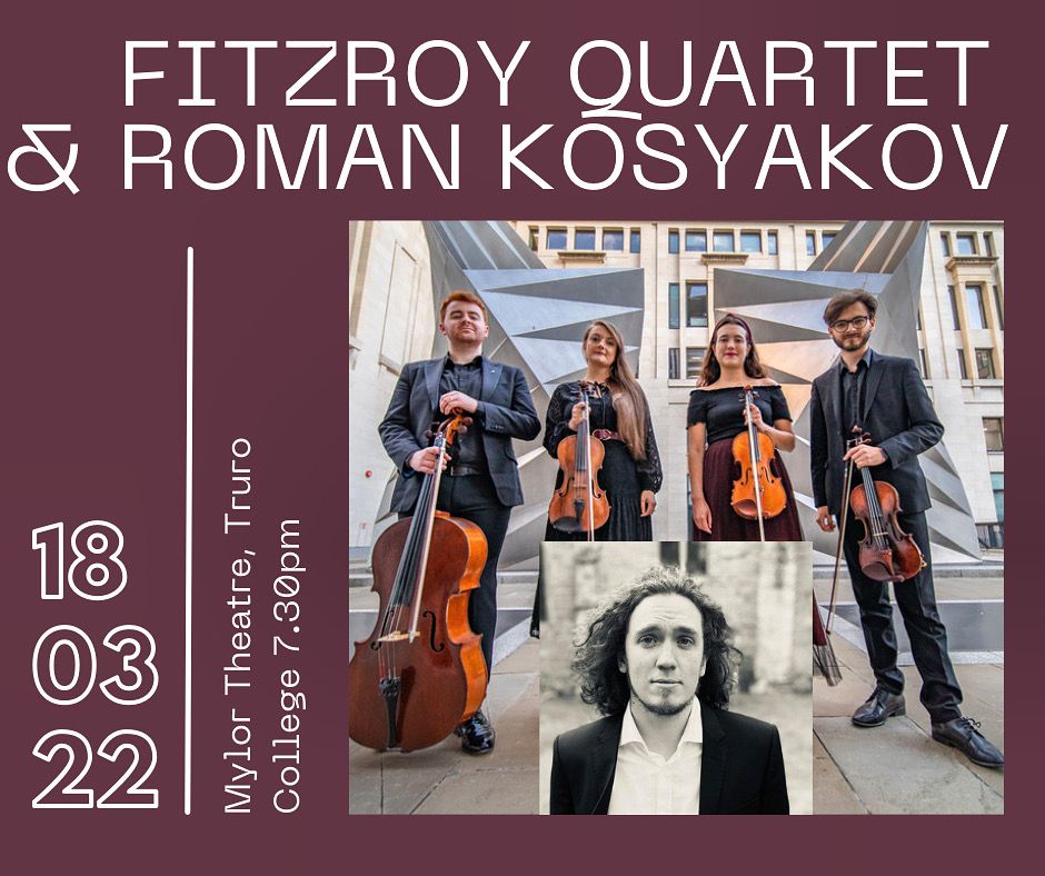 This Friday we head to #Truro to perform for #Truro3Arts with <a href="/roman_kosyakov/">Kosyakov Roman</a> for a very special concert! #Dvorak #Shostakovich