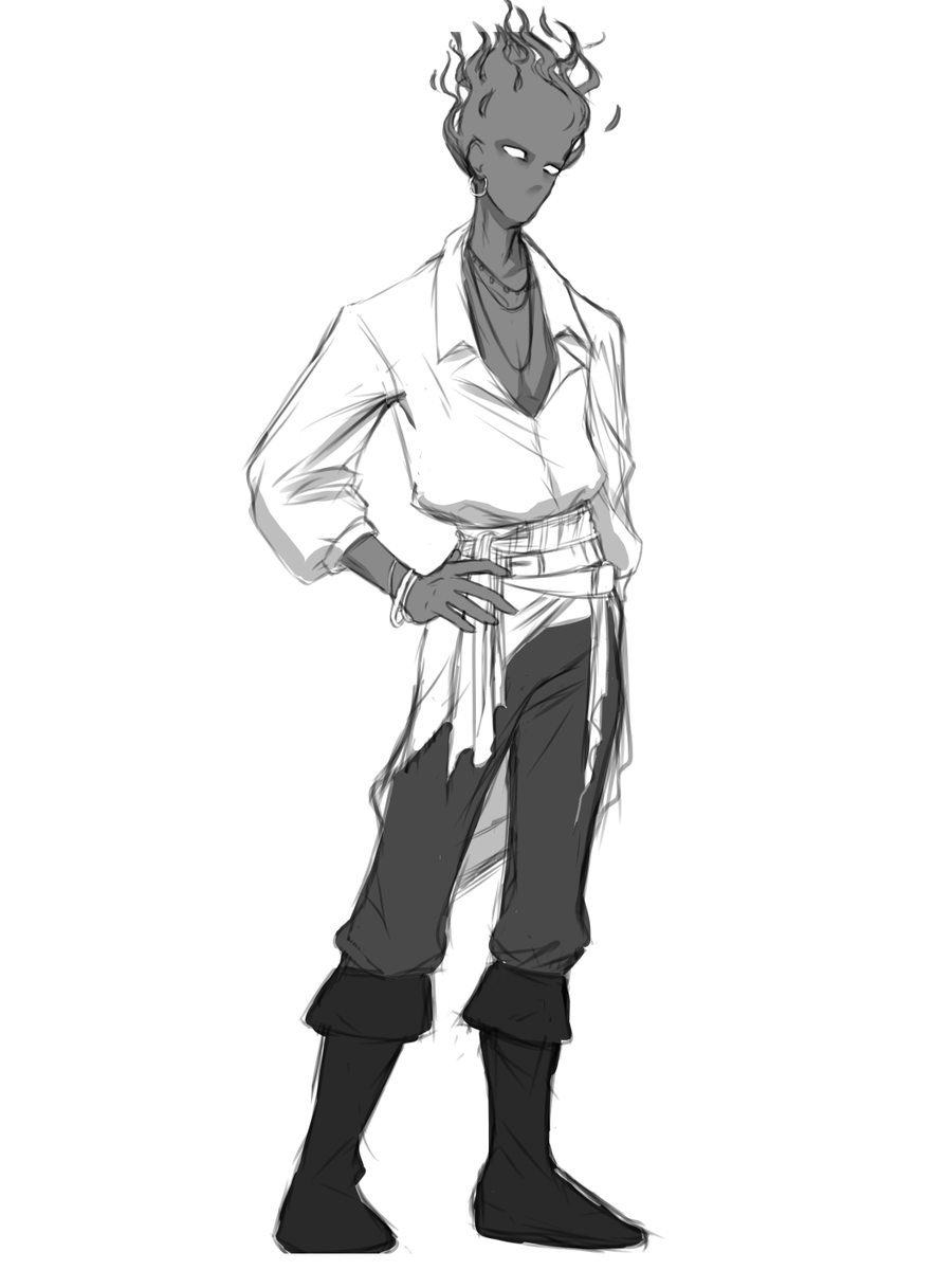 ShaderuVT's tweet photo. This was the first sketch of my design by @_silver_lights_ It was the very first try and it was just absolutely the vibes straight away #Vtuber #ENVtuber #ShaderuVT https://t.co/Dz28BjFsr2