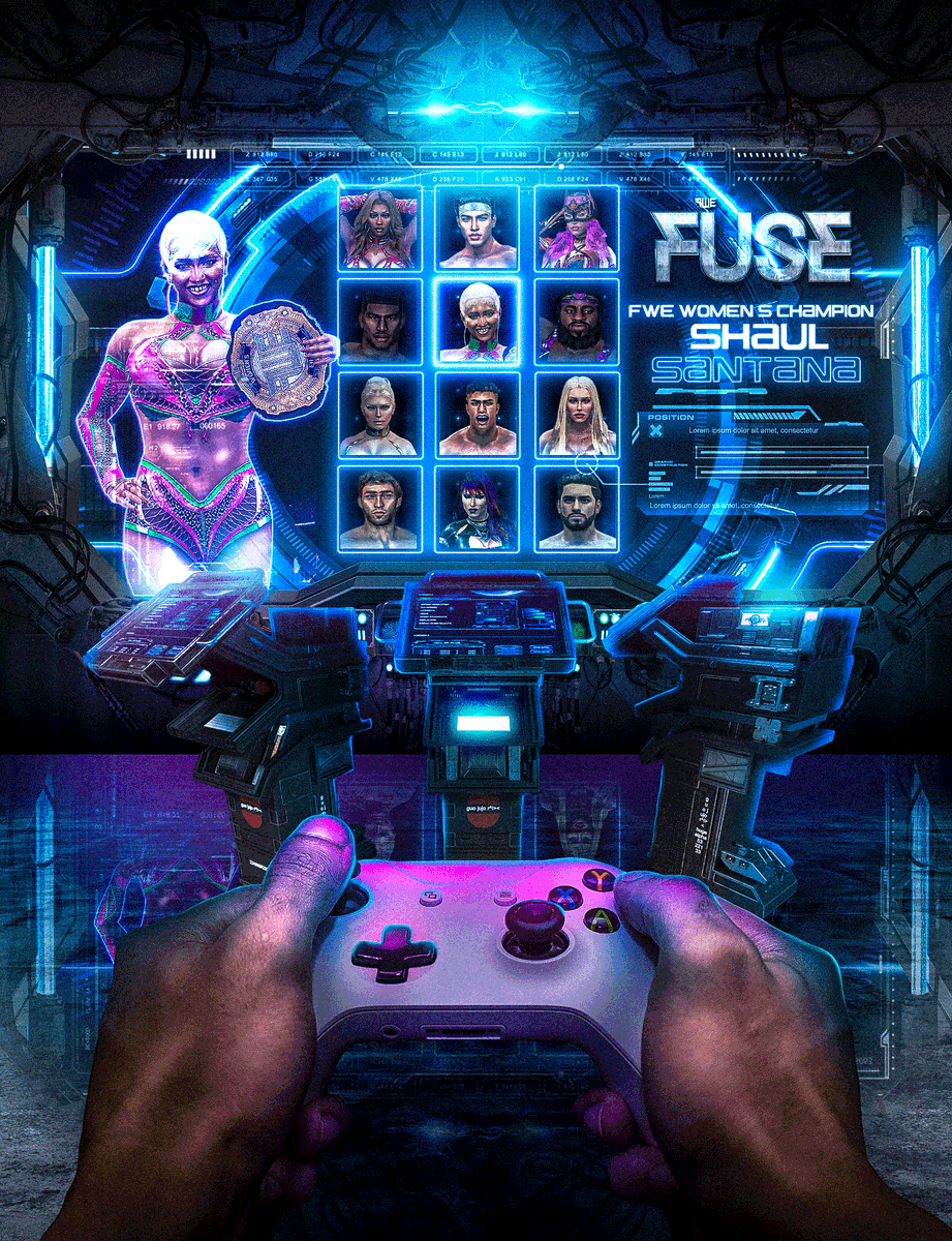 FameWrestling's tweet photo. Power on your TV’s, grab some snacks, and be ready for an action packed evening! #FUSE⚡️is returning for a new season starting live tonight! Just like the launch of your favorite video game, you don’t want to miss this! 
#WWE2KGames #FWEFUSE https://t.co/n14v8RmCub
