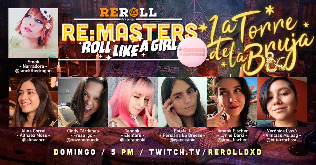 rerolldxd's tweet photo. LISTOS!!! LA TORRE DE LA BRUJA en VIVO solo por nuestro canal de #Twitch

5 pm https://t.co/NcdmcFrsak https://t.co/ODaf5HRfE8