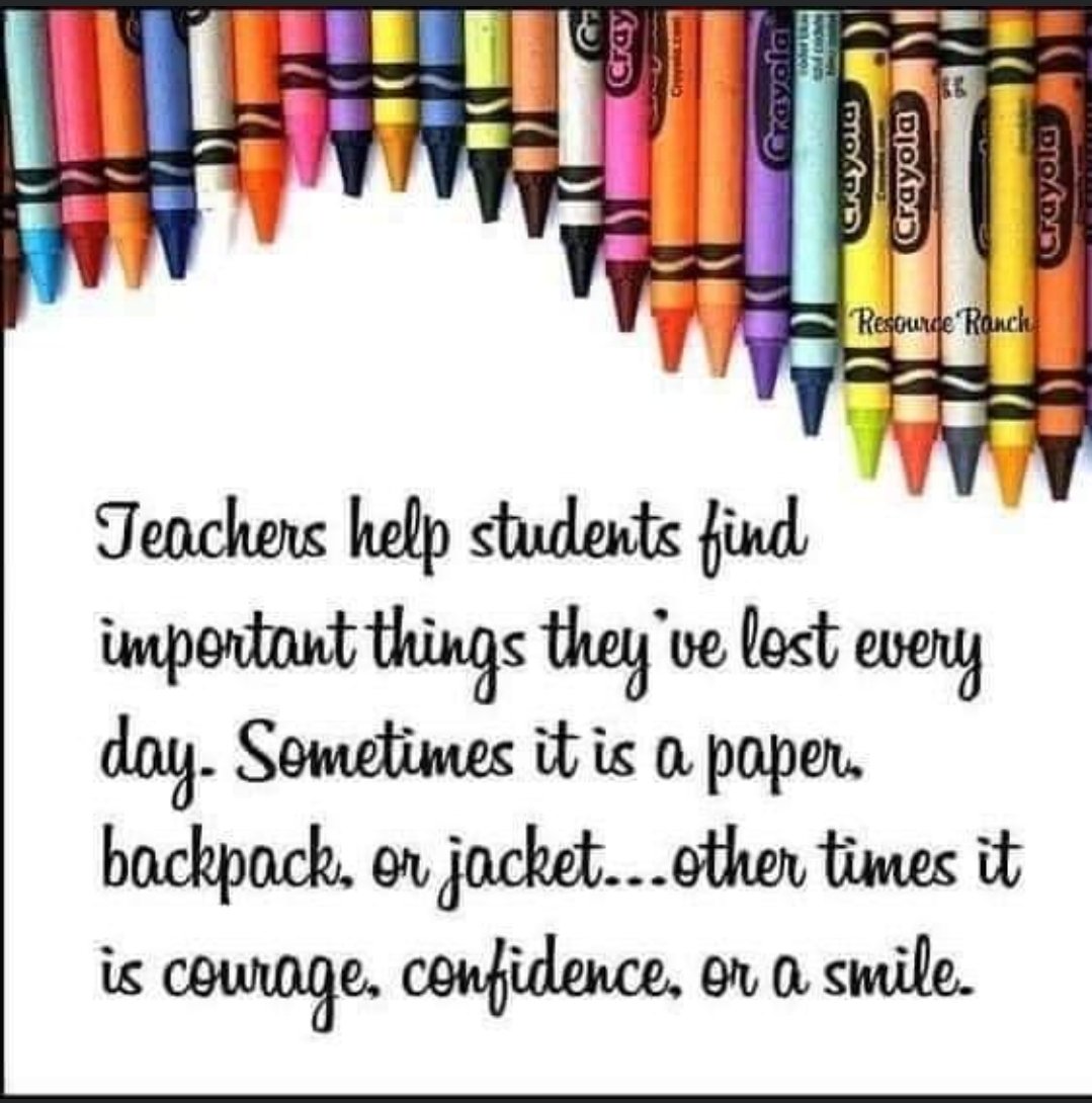 Thank you educators. 🧡 
📷 Resouce Ranch