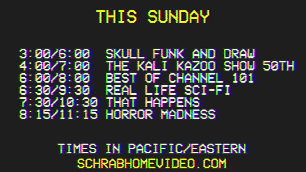 Schrab Home Video tweet media