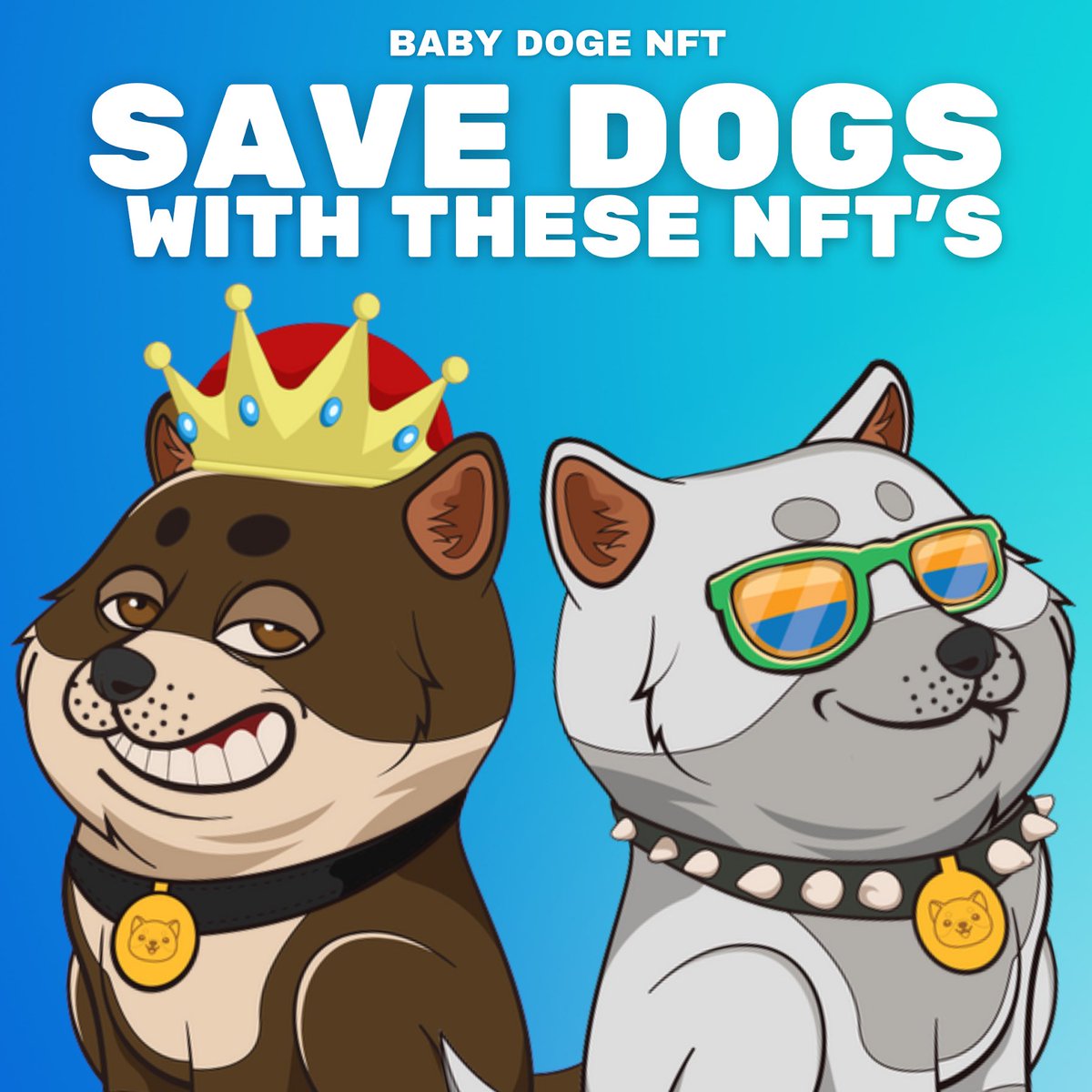Giving away our first 10 NFT whitelist spots!

To enter: follow <a href="/BabyDogeNFTs/">Baby Doge NFT</a>

Join our telegram:
T.me/babydogecoin

Or discord
Discord.gg/babydogecoin

Winners announced in 24 hours!
