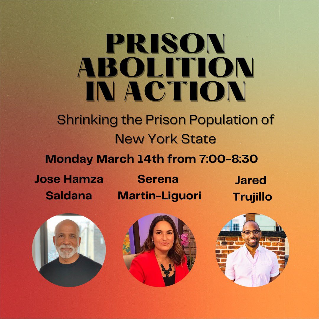 Join in the Prison Abolition in Action panel at St. John's next Monday 7-8:30pm!

Thank you to the wonderful staff at <a href="/StJohnsLaw/">StJohnsLaw</a> for making this possible.
