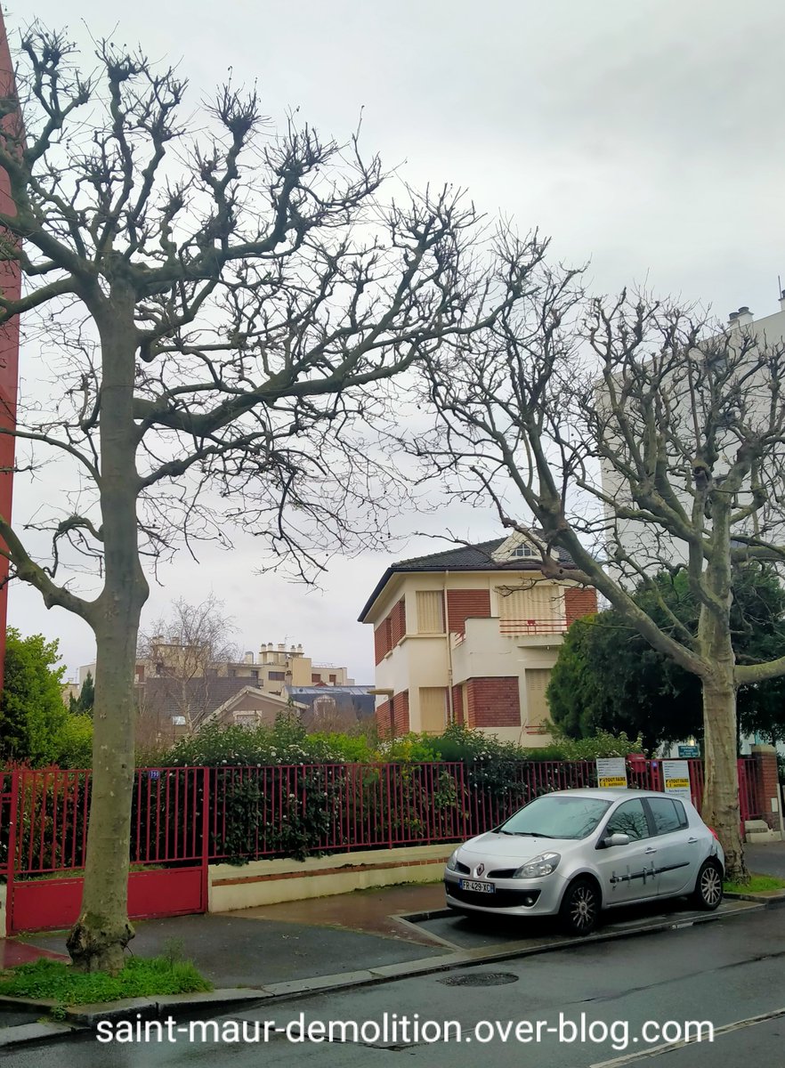 DemolitionMaur's tweet photo. A quelques mètres de là sur le #boulevard , un autre #pavillon et son vaste #terrain 🏡sont menacés par un #projet d'#immeuble de 11 #logements 

https://t.co/rV2v7Z9aNo
#brique
#demolition
#densifier
#banlieue
#SaintMaur
#grandparis
#MaisonDeRetraite 
#saccage
#abattage https://t.co/ebeNuPEYwD