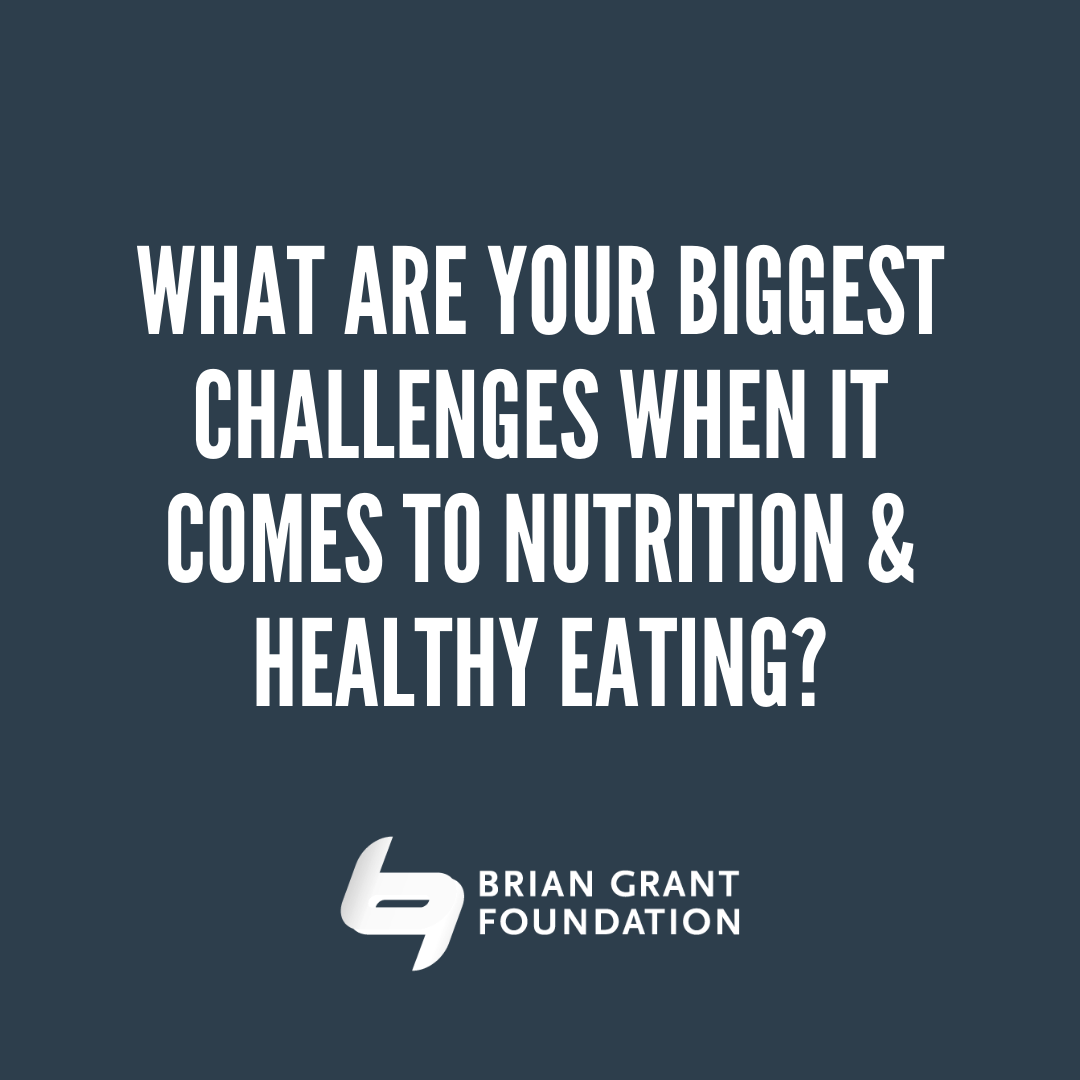 BrianGrantOrg's tweet photo. We want to hear from you! What are the biggest challenges you face when trying to eat well with #Parkinsons? Reply to this Tweet with your thoughts!

#LivingWithPD #PD #ParkinsonsWarrior #PDAvengers https://t.co/CdWZ308lQp