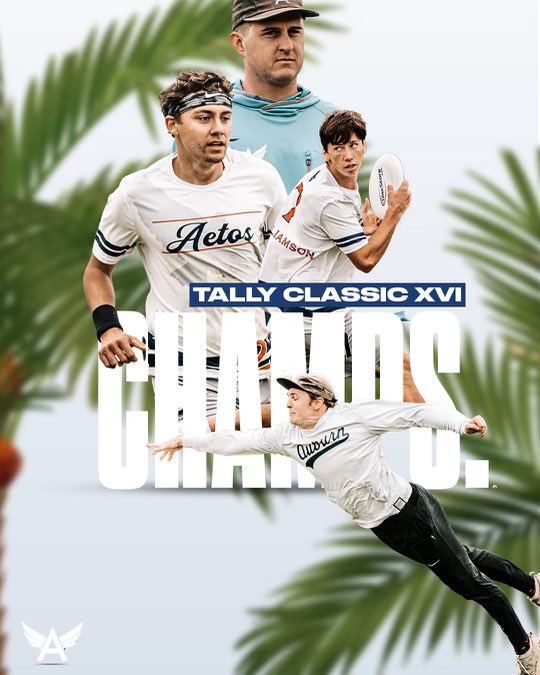 AuburnUltimate's tweet photo. Ladies and gentlemen. I present to you, your 2022 Tally Classic Champions. https://t.co/adBDWLEzqa