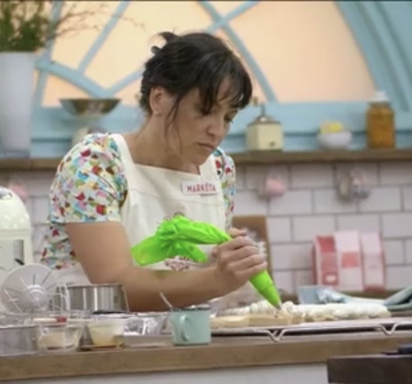 Markéta si pro porotce v osobní výzvě připravila rebarborovou bublaninu s jahodami, kterou ozvláštnila o výpek z rebarbory. V technické výzvě Markéta obsadila 4. příčku.