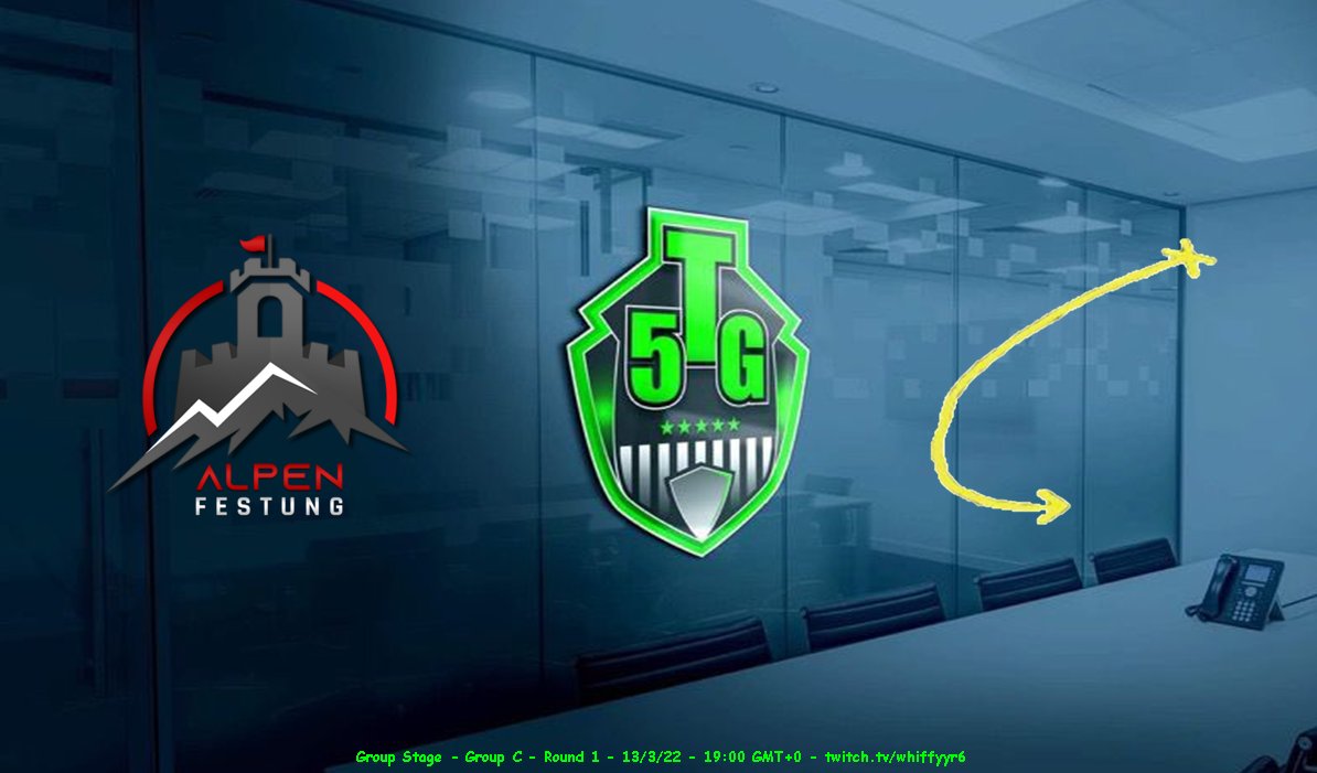 Team5TG's tweet photo. #5TGTOURNAMENT1 - LIVE NOW!

Group Stage - Round 1 - Group C

🇩🇪 @AlpenfestungOrg v #MissInput 🇪🇺

Map: Club House

Casters: @whiffyyr6 &amp; @SmurfyR6S

https://t.co/k2LwQ1Yhrk https://t.co/oQxMywqkUZ