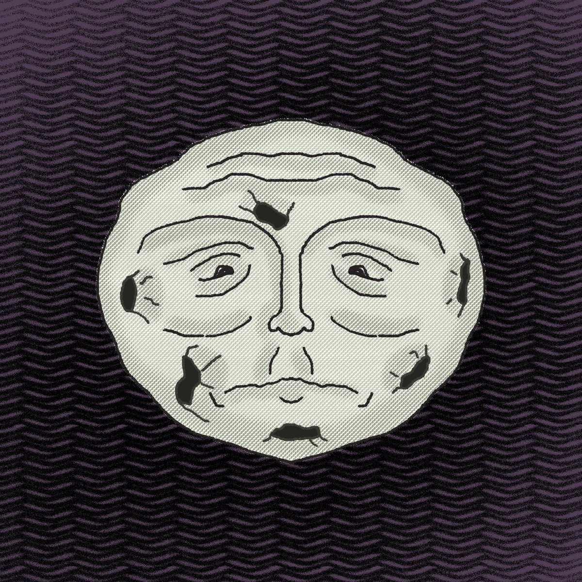 secondtryshop's tweet image. Sad moon man misses the cosmos.