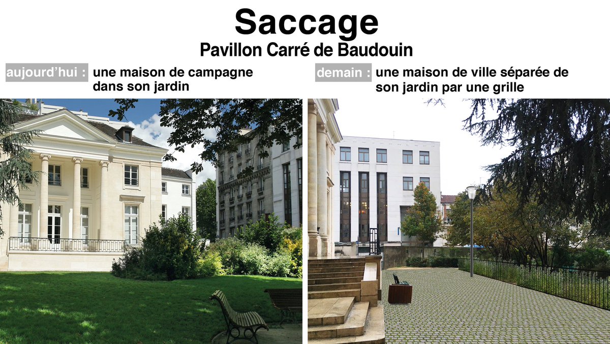 Aujourd’hui ✅
Demain ❌
➡️ Pétition : change.org/p/sauvons-le-p…

#Paris20 #saccageparis #Patrimoine