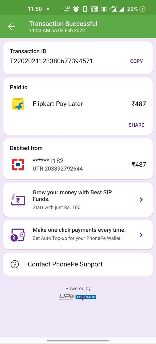 thewall_dp's tweet photo. Terrible experience with @IDFCFIRSTBank @Flipkart
I paid my Flipkart paylater bill on time still my cibil shows late payment, and it directly effect ony cibil score this is very serious issue , please requesting you to solve it ASAP else will take legal action 
@CIBIL_Official https://t.co/z94W8oGoLK