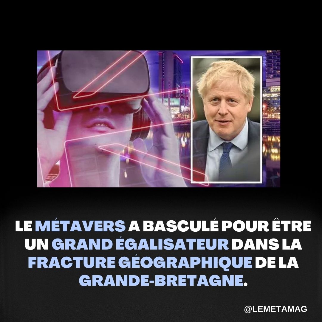 lemetamagoff's tweet photo. Pour lire notre article : https://t.co/mtSrEJvQec #uk #métaverse #metavers #uk #lemetamagoff https://t.co/XTlpG8hQqx