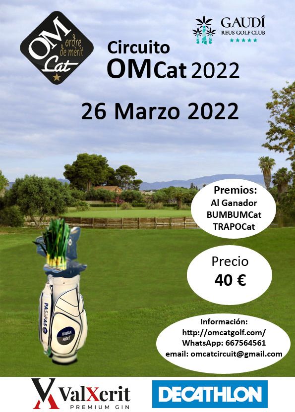 omcatgolf's tweet photo. No te podemos llevar a jugar el #THEPLAYERS pero si que pases un gran día en #GaudíReusGolfClub y su espectacular hoyo 4! 🏌️♂️⛳
#OMCAT Unico circuito sin ánimo de lucro and the best hole 19 ever! 🍻
Que no te lo cuenten! 😎
#golflovers #wereallylovegolf
#valxerit #decathlon https://t.co/uE8EWw9I5q