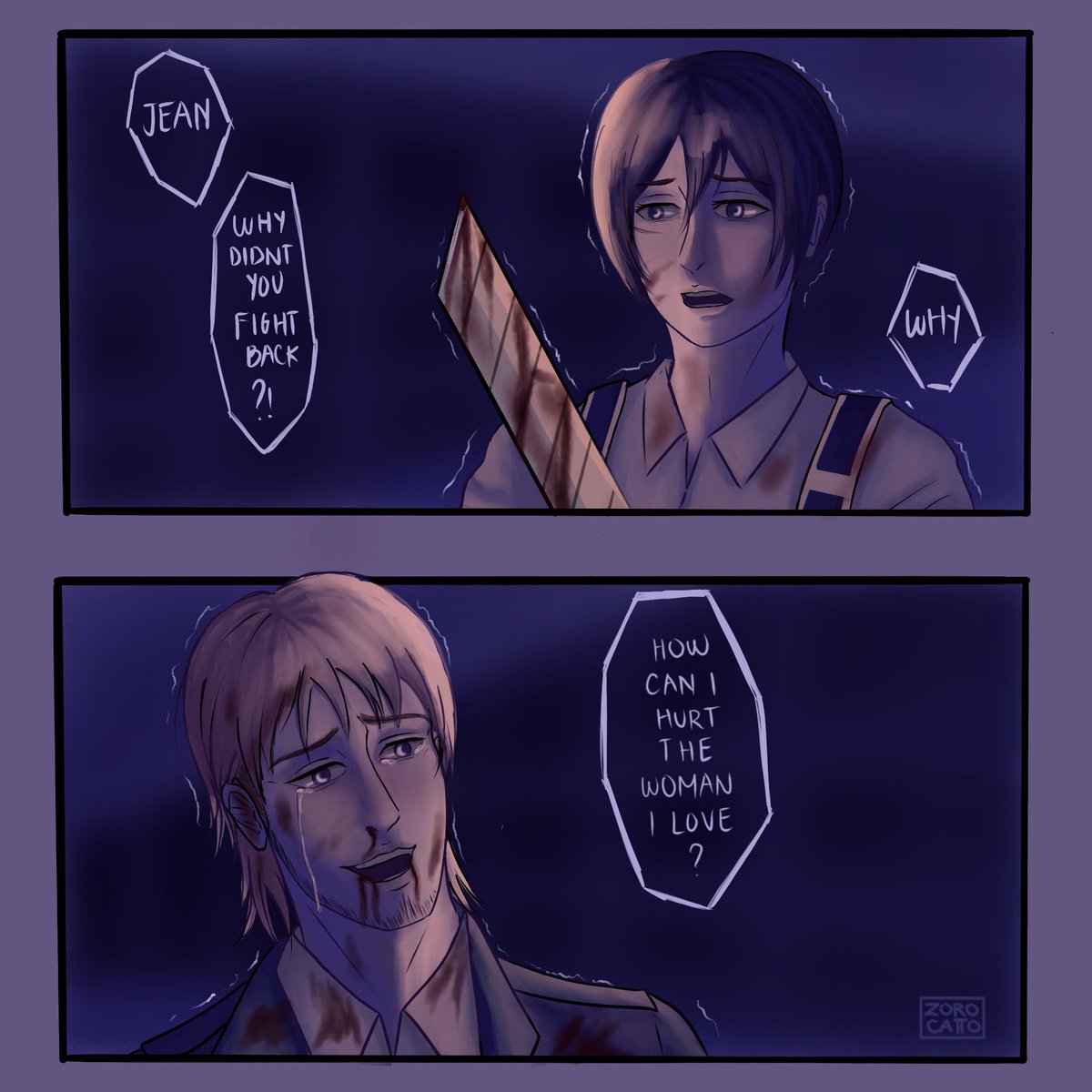 zorocatto's tweet photo. Yeagerist Jean
Day 5: Enemies to Lovers

#JeankasaWeek2022 
#jeankasa #jeankirstein #mikasa #ジャンミカ https://t.co/jeqWycH7cg