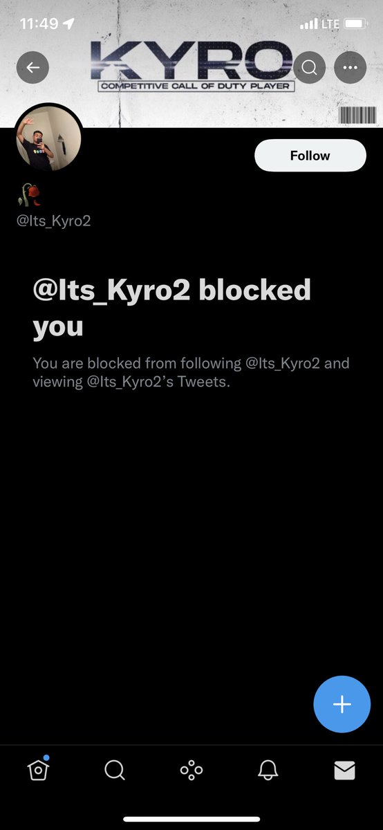 So i was trying out this kid for my team/org. I drop 40 he drops 20. It gets better. Whole time hes complaining and sh*t talking the team. Hes bottom fragging w no time. As soon as I say "chill it aint that serious, after game im blocked lol. What a guy lol