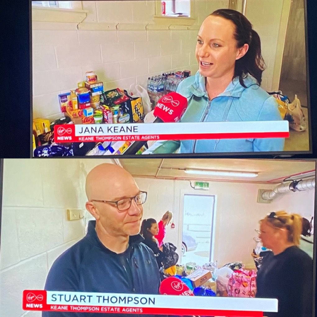 KeaneThompson's tweet photo. Great to have the appeal mentioned on TV3 news today, thanks for all who have donated,we really require more of the food items now donations can be made to our office in Sandyford Village
#TV3NewDay #ukraine #UkraineAppeal #KeaneThompson #sandyford #sandyfordvillage  #glencullen https://t.co/XX63apdhT4