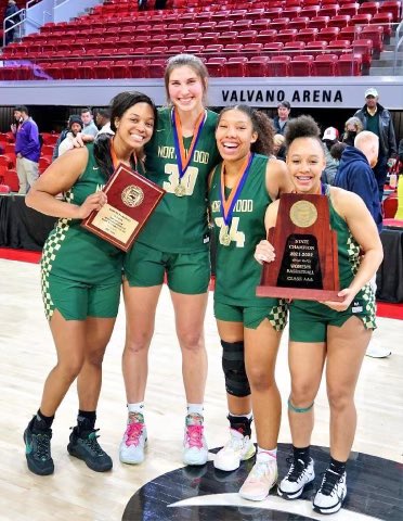 Natalie_Bell_'s tweet photo. It’s great to win the state championship for my senior year. It was a great opportunity to play for the Chargers and given a chance to prove what I got. Thank you to my teammates and the coaches for a great year!❤️ Great Season! @Myla_Marve @liv_porter5 and Caroline Allen! https://t.co/6OwMwPqWFl