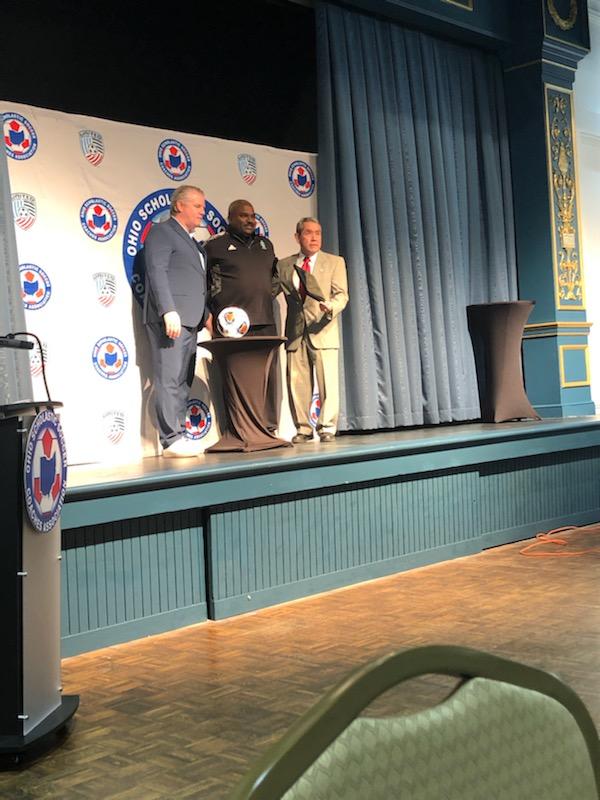 gus_crichlow's tweet photo. Thank you to all who supported me on this journey to Ohio Assistant High School Soccer Coach of the year!!!!!
Thx Marlisa and Coach Lally!!!! https://t.co/3TCVy0TNGg
