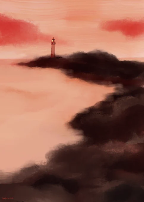 朝はまた来る#AdobeFresco #sketch  