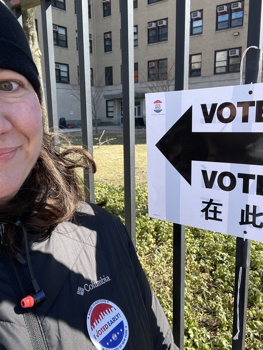 tralala_bk's tweet photo. 3rd voter of the day @ 2:30pm… 6th voter at this site all weekend. 🤷♀️ Proud to have cast my ballot for @cunningham4ny in 2017 and do it again now #43rdADSpecialElection https://t.co/aSqrDPYOSW