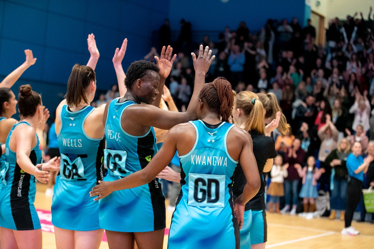 Gems captain Felisitus Kwangwa who plays for the Vitality Netball Super League side-Surrey Storm was in the starting line up for the first time this season.

Kwangwa played in her team's 55-53 win over Saracens Mavericks at the Surrey Sports Park this afternoon.

📸 Surrey Storm
