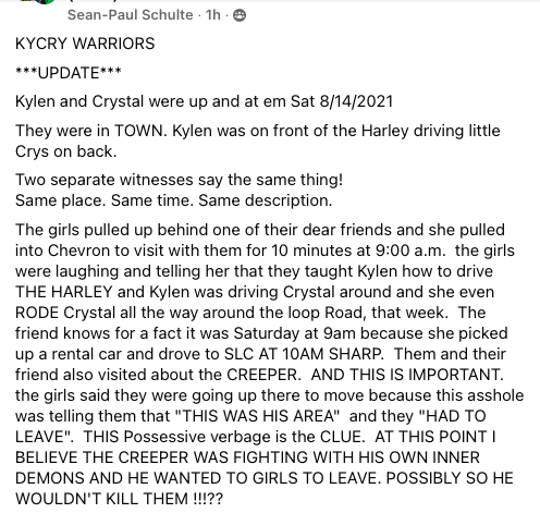 LivinStormy's tweet photo. #UPDATE #kylenschulte #Crystalturner #Crystalbeck #Kycry #moab https://t.co/QDkaRcdBpB