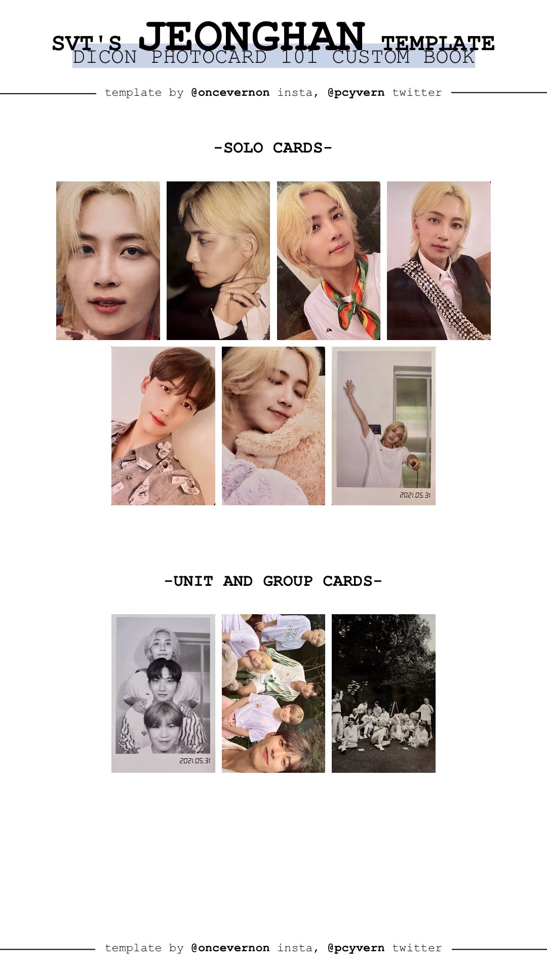 seventeen DICON PHOTOCARD101 2021 抜けなし Seventeen | DICON PHOTOCARD 101 : CUSTOM BOOK | K-MONSTAR