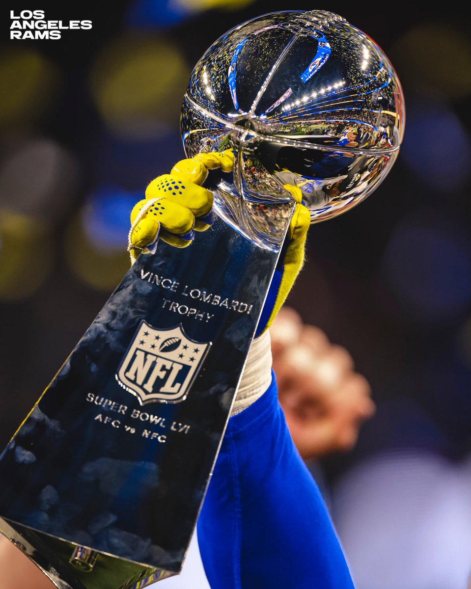 RamsNFL's tweet photo. One month ago today. 🏆 https://t.co/A1hK94qrtP