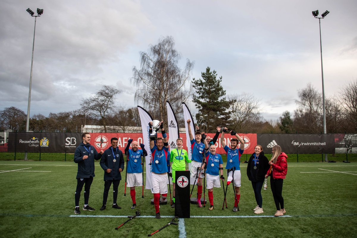 amputeefootball's tweet image. EAFA ‘IM’ National League 🏆 

Introducing the #EAFL #Premiership League Cup Champions 21-22…

Portsmouth FC! 👏🏽 

📸| LAJ Photography

#EAFA #England  #EAFF #EqualGame #IMLeague #BBCCIN #Sport #Football #EAFAFamily