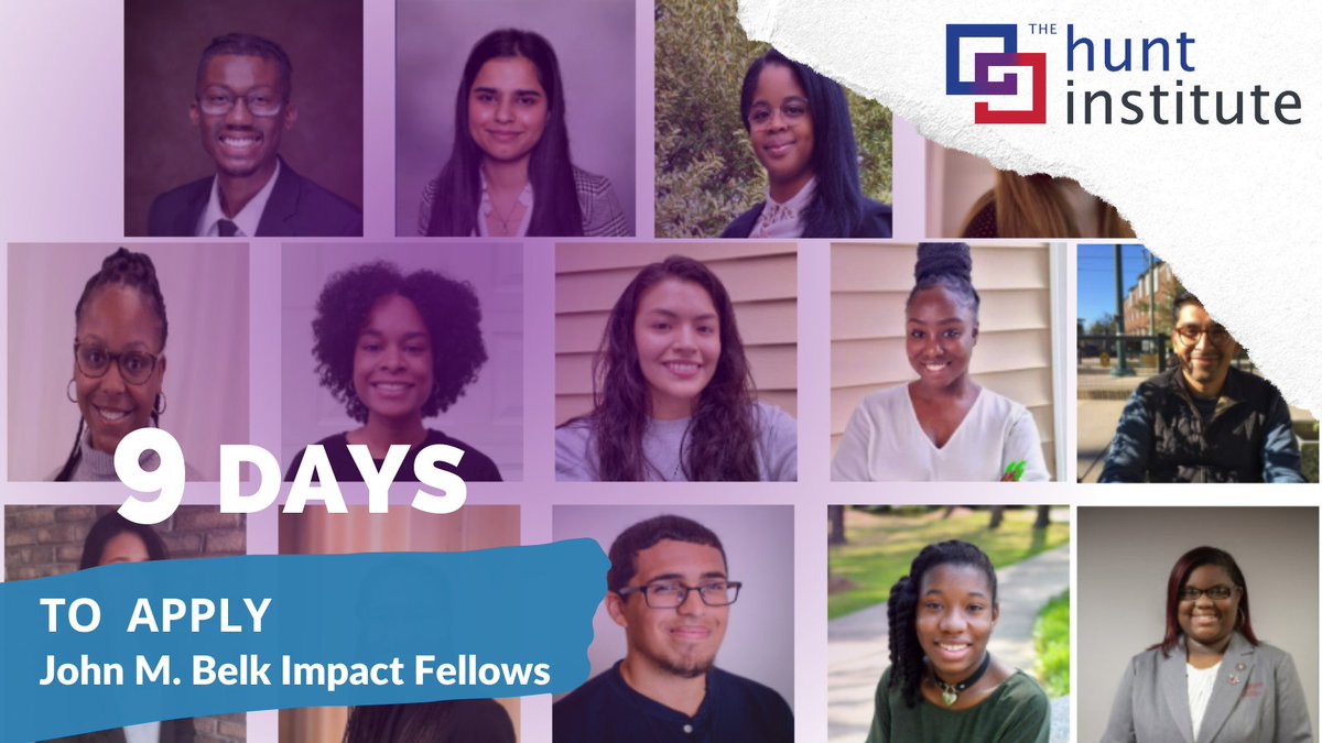 The Hunt Institute on Twitter "Registrations are open for the John M