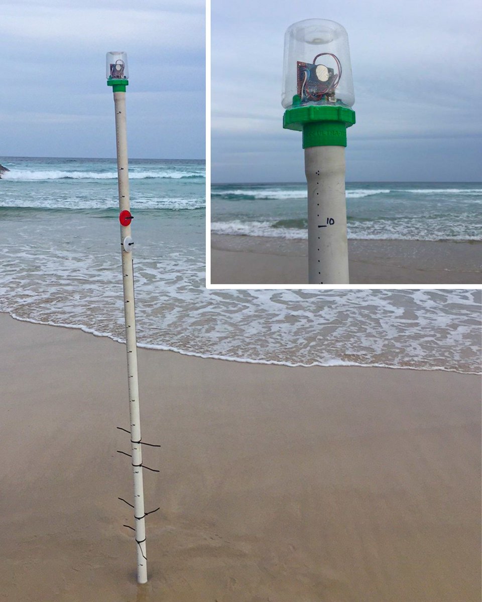 CoreElecAU's tweet image. John built an #Arduino powered #TideGauge, with an #ultrasonicsensor. These units feature a waterproof housing made from a peanut butter jar and a #3Dprinted base. Head to the link below to read more about this awesome project.

coreelec.io/e2