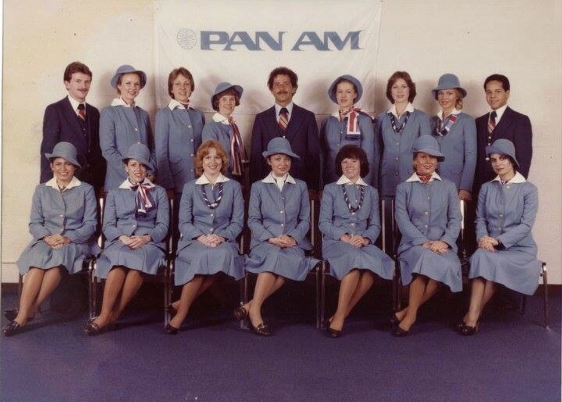 It’s high time that we go back to calling flight attendants by their real titles. Stewardess and Steward. Professionals all at what they do. And Pan Am had the best. #FlyPanAm