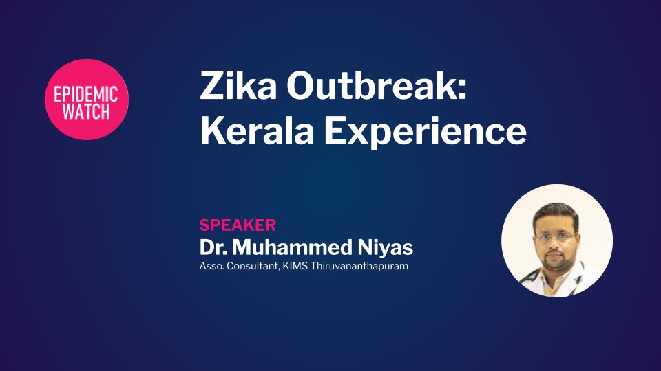 vinodscaria's tweet photo. Dr. Muhammed Niyas on the identification and investigation of the cluster of zika virus disease in Thiruvanathapuram, #Kerala and the unique clinical presentation of Myositis and Acute Kidney Injury in a subset patients associated with high mortality 
https://t.co/KmyupAidN4 https://t.co/6ISpubb9Ih