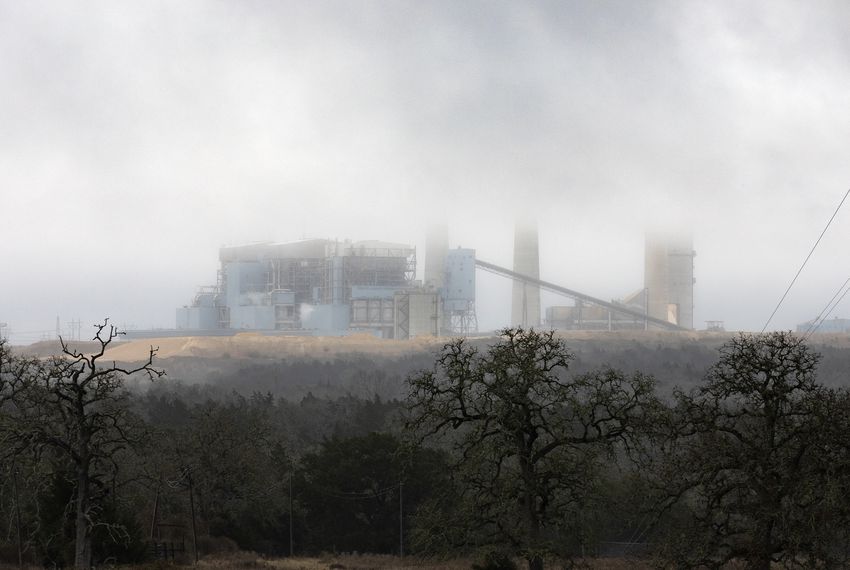350Austin's tweet photo. We're protesting and publicizing about the need to be testing water/soil at the super-polluting Fayette Coal Plant!  Come join @350Austin at Hilton Dntwn Austin.  We'll be there prior to 350 founder @billmckibben @sxsw pres. on impact of clim. change on communities of color. https://t.co/GH78fB4I8C