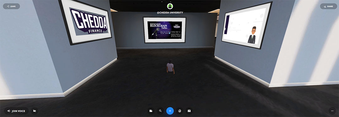I always imagined?? what it will feel like to attend a #CheddaU University in the #Metaverse #getsomechedda #cheddafinance