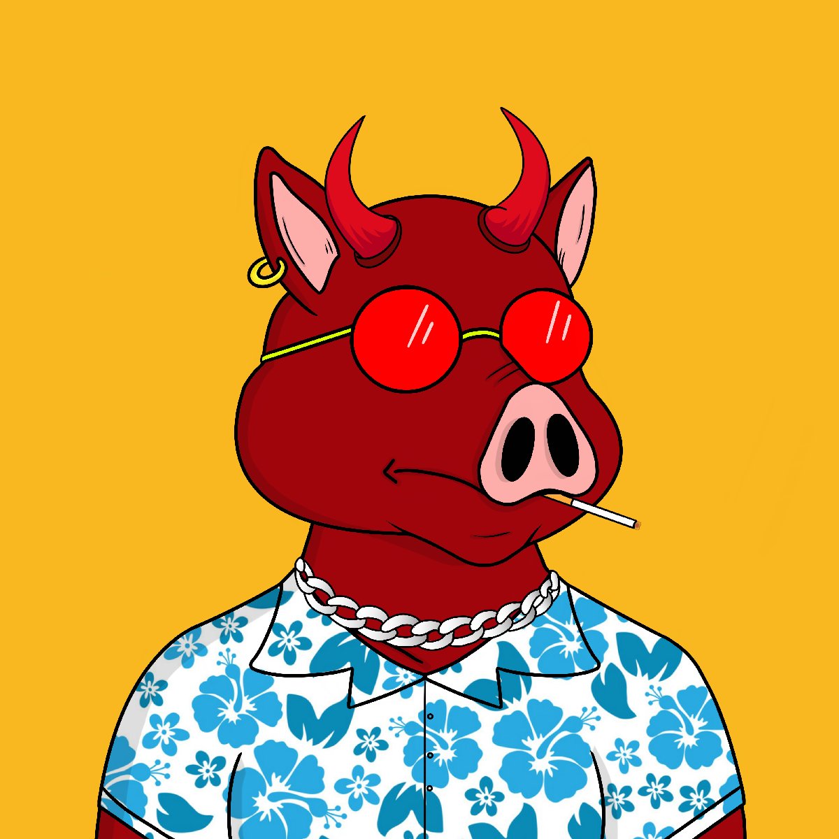 Unfunny Pigs tweet media