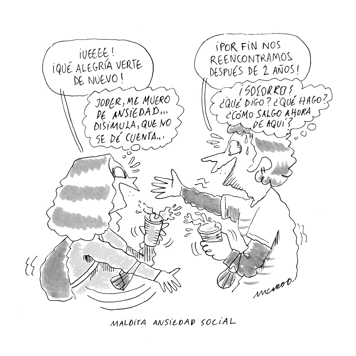 maribelcarod's tweet photo. Ya se ha celebrado el largamente esperado #GRAFBCN2022 y ha sido apoteósico. ¡Qué alegría reencontrarnos después de dos eternos años! ¿O no? 😅🥳 #comic #cartoon #grafcomic #grafbcn https://t.co/WlRNEdLNJj